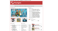 Desktop Screenshot of playagain.be